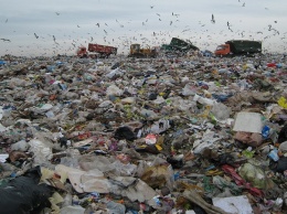 На мусорном полигоне под Киевом снимали клип