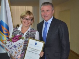 Спортсменов Днепропетровщины отметили наградами Национального олимпийского комитета Украины