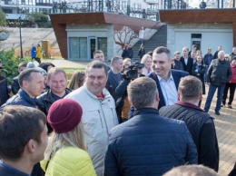 Кличко: Киев рад поделиться опытом по обустройству современных зон отдыха с другими городами