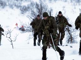 Военные НАТО замерзли в Норвегии