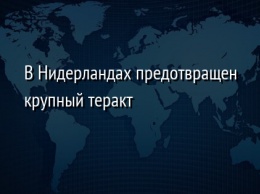 В Нидерландах предотвращен крупный теракт