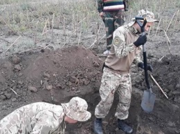 Каховские поисковики обнаружили останки 11 солдат РККА