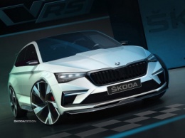 Skoda Vision RS оказалась гибридом