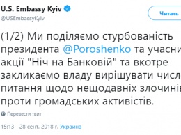 США встали на сторону украинских активистов, выступивших c претензиями к власти