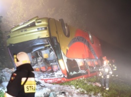 Водитель автобуса с украинцами, разбившегося в Польше, был под действием наркотиков