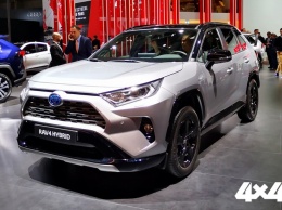 Европейцам показали новое поколение Toyota RAV4