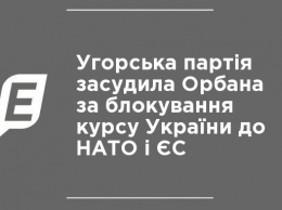 Венгерская партия осудила Орбана за блокирование курса Украины в НАТО и ЕС