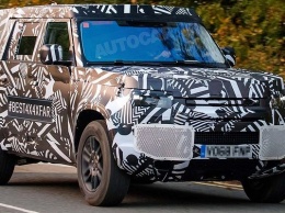 Возрожденный Land Rover Defender «засветился» на испытаниях