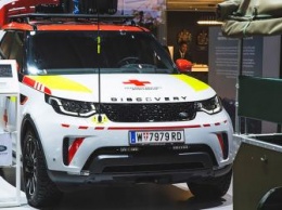 Новый Land Rover Discovery подготовили для спасателей