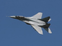 В Подмосковье из-за пожара разбился военный истребитель МиГ-29