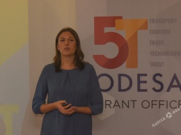 Грантовый офис, киноиндустрия и конкурс стартапов: как прошел второй день бизнес-форума Odessa 5T