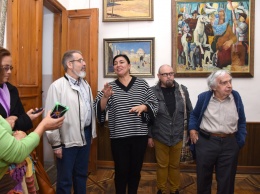 В Одессе показали картины успешного художника, болевшего за «Черноморец» и выставлявшего картины в Белом доме