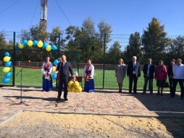 На Николаевщине в Казанке открыли новую искусственную площадку для мини-футбола