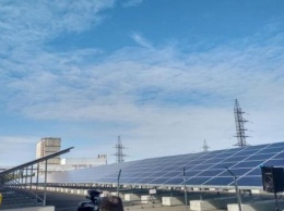 В Чернобыльской зоне при содействии Укргазбанка заработала первая солнечная электростанция