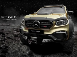 Mercedes-Benz X-Class получит шестиколесную версию