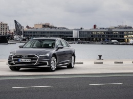Audi привезла в Россию самый мощный седан A8