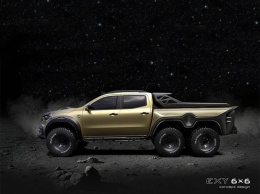 Мир пикапов пополнится трехосным Mercedes-Benz X-Class