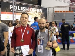 Днепровец получил «золото» на международном турнире по каратэ