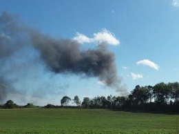 На военной базе в Бельгии сгорел истребитель, есть пострадавшие