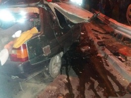 Подробности жуткой аварии на Кичкасе: водитель погиб, пассажиры в тяжелом состоянии