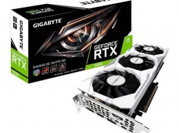 Видеокарта Gigabyte GeForce RTX 2080 Gaming OC White получила белоснежный дизайн