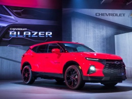 Объявлены цены на Chevrolet Blazer 2019