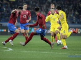Сборная Украины по футболу победила чехов и досрочно выиграла группу Лиги наций УЕФА