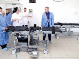 В Лисичанске открыли три отделения областной детской больницы