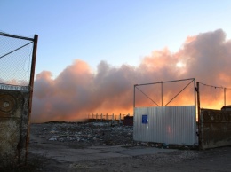 СМИ: в Пологовском районе подожгли мусорный полигон