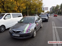 В Николаеве свадебный кортеж попал в ДТП