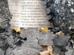 Во дворе дома керченского убийцы нашли сожженную религиозную литературу