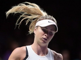 Свитолиной стало плохо на пресс-конференции, посвященной ее победе в первом матче Итогового турнира WTA (видео)
