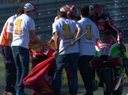 MotoGP: Маркес на радостях раскрыл одну медицинскую тайну после победы в Мотеги