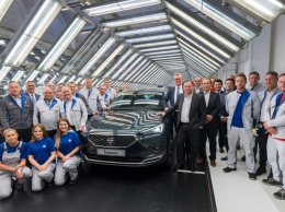 Seat Tarraco запустили в производство на заводе VW в Вольфсбурге