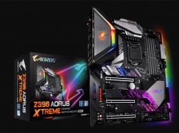 Gigabyte представила мощнейшую материнскую плату Z390 AORUS XTREME