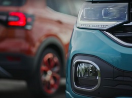 Volkswagen показал компактный T-Cross на новом видео