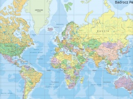 Карта, на которой вы выросли - наглая ложь! Вот как выглядит мир на самом деле