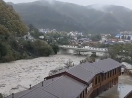 Видео дня: наводнение в Туапсе
