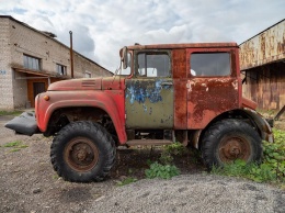 Самый необычный ГАЗ-66 нашли в глухом селе (Фото)