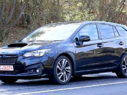 Subaru тестирует универсал Levorg нового поколения