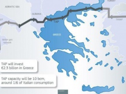 Италия разрешила строительство Трансадриатического газопровода, который снизит зависимость ЕС от российского газа