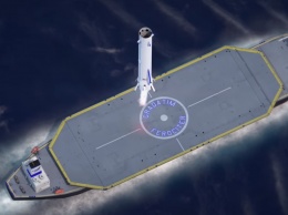 Blue Origin приземлит первые ступени ракеты на грузовое судно
