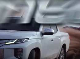 На секундочку: Mitsubishi показала обновленный L200 на видео