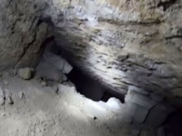 Мелитопольские диггеры исследовали лабиринты жуткого подземелья (видео)