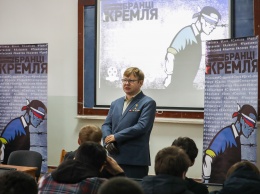 В рамках образовательных проектов МИП советник Министра В. Жемчугов встретился со студентами Одесчины