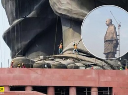 В Индии возвели самую высокую статую в мире