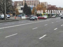 В Харькове ДТП, троллейбусы не могут проехать в метро