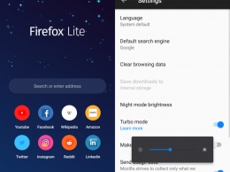 Представлен компактный мобильный браузер Firefox Lite 1.0.0