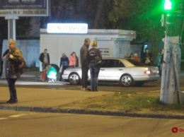 На поселке Котовского пешеход попала под колеса иномарки