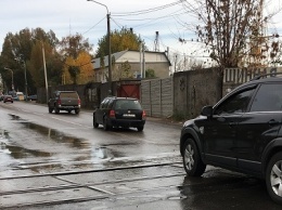 Мокрый Днепр: улицу Шинную залило кипятком